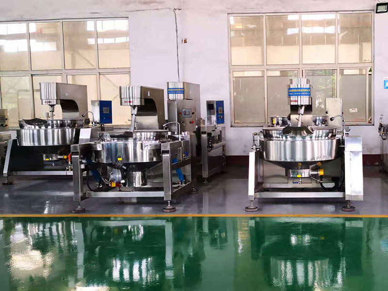 全自動(dòng)行星攪拌電加熱炒鍋