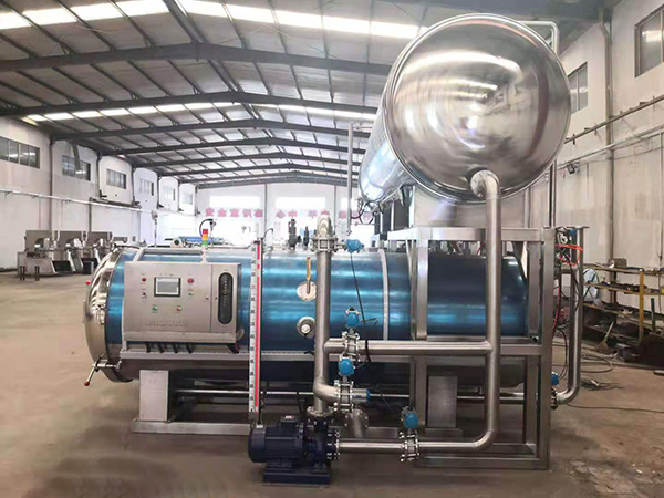 全自動(dòng)水浴式殺菌鍋